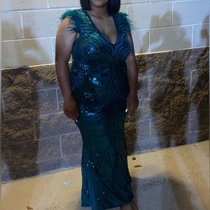 This is the dress i wore for homecoming only worn once brand new .